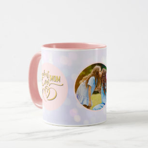 Mug Photo Meilleure Maman Pour Toujours Deux Tons C