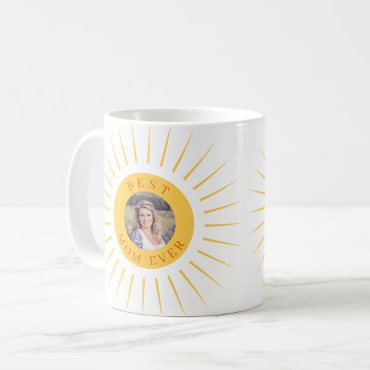 Mug Photo meilleure mère jamais aimer vous Fête des Mè (Devant gauche)