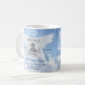 Mug Photo Memorial Angel and Clouds (Devant gauche)