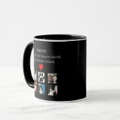 Mug Photo Mémorial Chat 5 Cherished (Devant gauche)