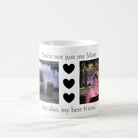 Mug Photo mère et fille (Centre)