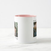 Mug Photo moderne Best Mom Ever Typewriter Café (Centre)