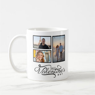 Mug Photo moderne Collage Keepsaké Saint Valentin cade