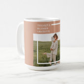 Mug Photo moderne de Family | Thankful (Devant gauche)