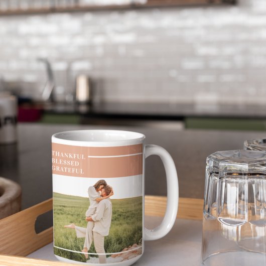 Mug Photo moderne de Family | Thankful