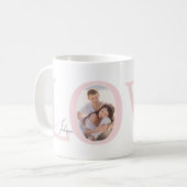 Mug Photo Moderne Et Design | Jour des Valentines de L (Devant gauche)