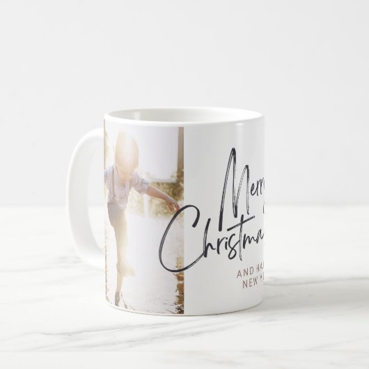 Mug photo moderne joyeux (Devant gauche)