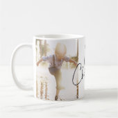 Mug photo moderne joyeux (Gauche)