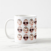Mug Photo moderne Père, cadeau de Noël de la mère (Gauche)