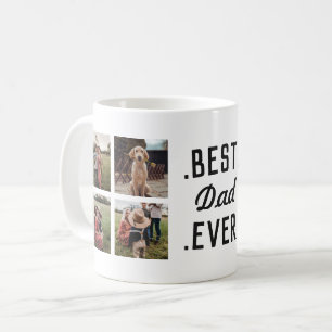 Mug Photo Musique personnalisée Meilleur Papa Jamais