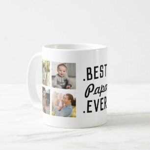 Mug Photo Musique personnalisée Meilleur Papa Jamais