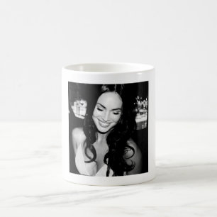 Mug Photo noir et blanc de Megan Fox