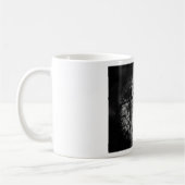 Mug Photo noire et blanche de lion (Gauche)