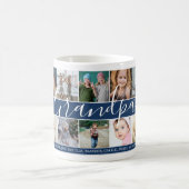 Mug Photo & Noms de la Meilleure Grand-Père (Centre)