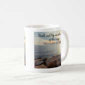 Mug Photo Ocean Book of Proverbs Wisdom Bible (Devant droit)