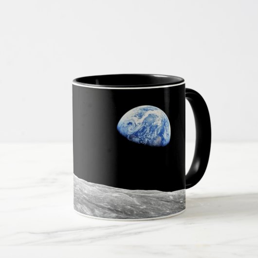 Mug Photo Orbite lunaire Apollo 8 de la NASA (Devant droit)