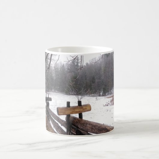Mug Photo originale - Snowy Winter Scenery (Centre)