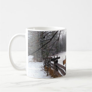 Mug Photo originale - Snowy Winter Scenery