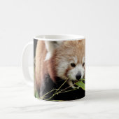 Mug Photo panda rouge, animaux. (Devant gauche)