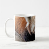 Mug Photo panda rouge, animaux. tasse de café (Gauche)