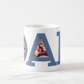 Mug Photo Papa D A D Blue Fête des pères (Centre)
