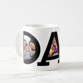 Mug Photo Papa D A D Fête des pères (Devant gauche)