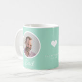 Mug Photo papa personnalisé (Devant gauche)