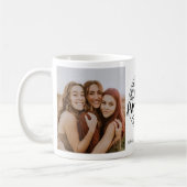 Mug photo papillon "Restez magique" (Gauche)