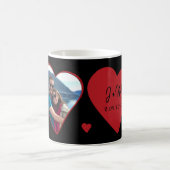 Mug Photo paraphes forme coeur Valentine (Centre)