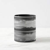 Mug photo paysage noir et blanc (Centre)