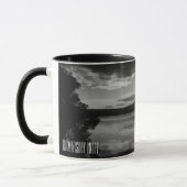 Mug photo paysage noir et blanc (Gauche)