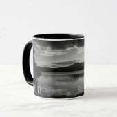 Mug photo paysage noir et blanc (Devant gauche)