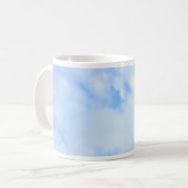 Mug Photo Peaceful Blue Sky Simple (Devant gauche)