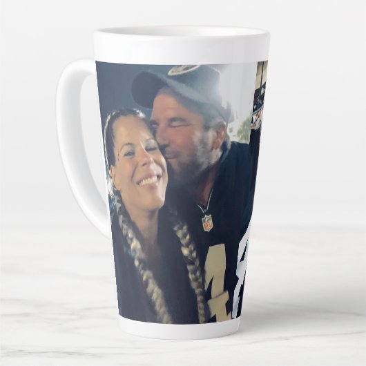 Mug photo personnalisé 17oz Latte Love par Zazz_it (Angle gauche)