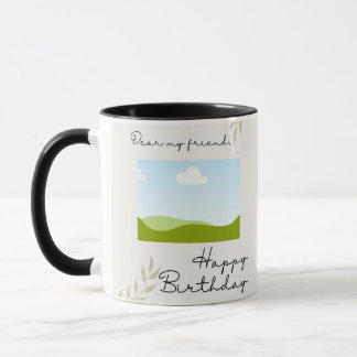 Mug Photo Personnalisé - Cadeau d'Anniversaire Per
