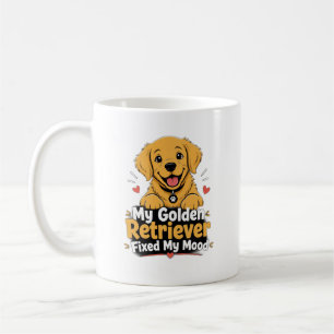 Mug Photo personnalisé Chien Golden Retriever a amélio