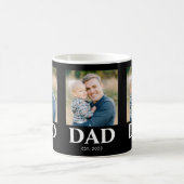 Mug Photo personnalisé de la création de papa pour la (Centre)