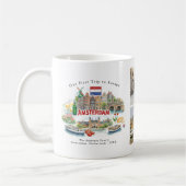 Mug photo personnalisé de voyage à Amsterdam (Gauche)