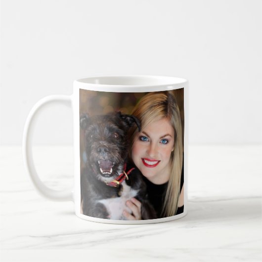 Mug Photo personnalisé double face (Gauche)
