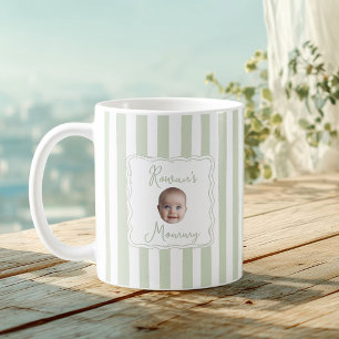 Mug Photo personnalisé du nom de bébé pour nouvelle ma