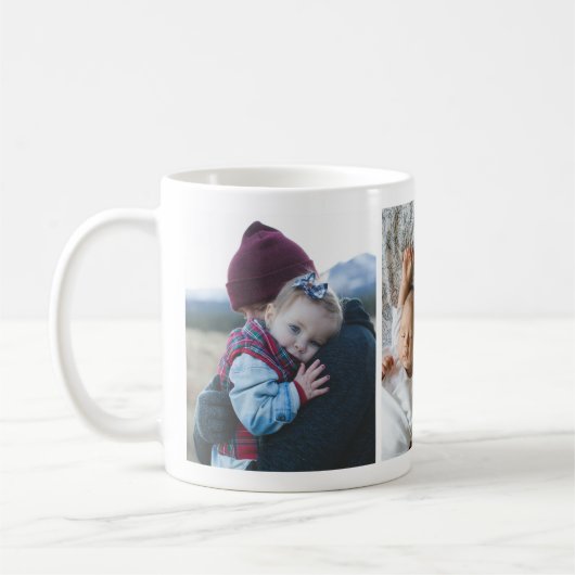 Mug photo personnalisé et élégant (Gauche)