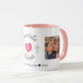 Mug photo personnalisé Favori Nana 2 (Devant droit)