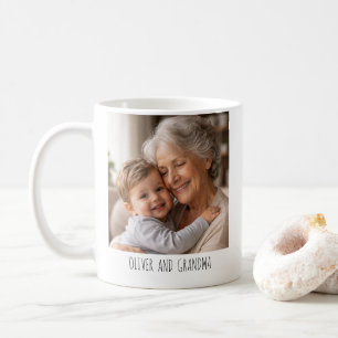 Mug Photo Personnalisé – “Meilleure Mamie du Monde