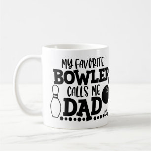 Mug Photo personnalisé Mon préféré joueur de bowling m