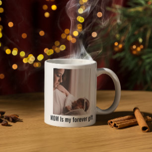 Mug photo personnalisé pour maman, fête des mères