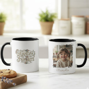 Mug Photo personnalisé préféré de grand-père