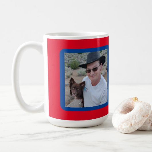 Mug Photo personnalisée (Avec donut)