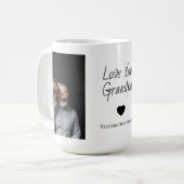 Mug photo personnalisée - Aimez-vous grand-père (Devant gauche)