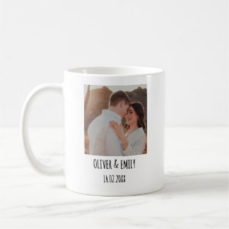 Mug Photo personnalisée avec texte | Cadeau photo pers