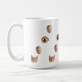 Mug photo personnalisée avec visage de famille mig